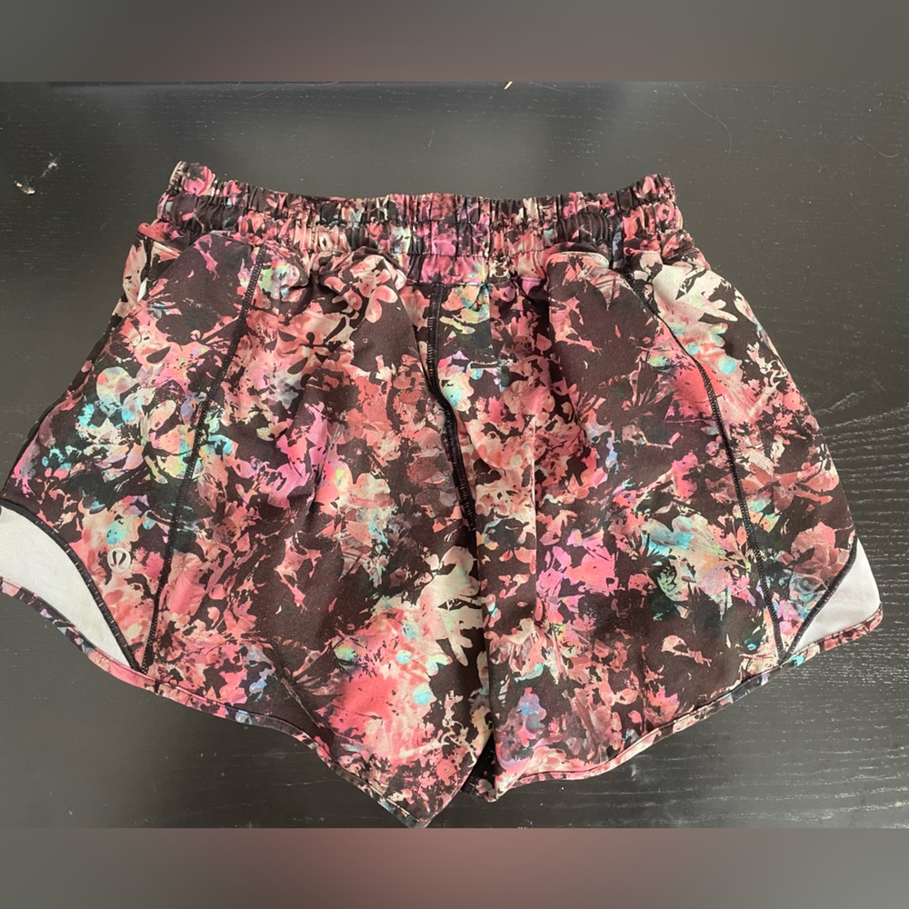 Multicolor Lululemon shorts